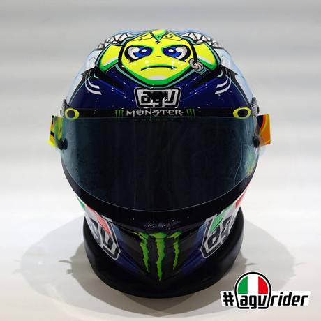 Agv PistaGP V.Rossi Misano 2015 by Drudi Performance - painted by DiD Design