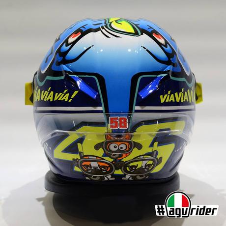 Agv PistaGP V.Rossi Misano 2015 by Drudi Performance - painted by DiD Design Agv PistaGP V.Rossi Misano 2015 by Drudi Performance - painted by DiD Design