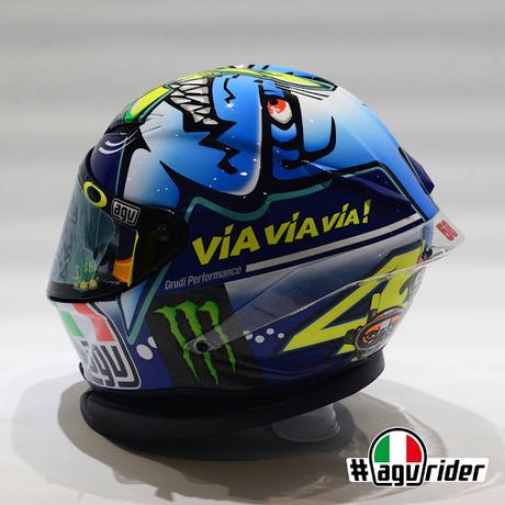 Agv PistaGP V.Rossi Misano 2015 by Drudi Performance - painted by DiD Design Agv PistaGP V.Rossi Misano 2015 by Drudi Performance - painted by DiD Design