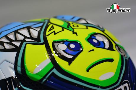 Agv PistaGP V.Rossi Misano 2015 by Drudi Performance - painted by DiD Design Agv PistaGP V.Rossi Misano 2015 by Drudi Performance - painted by DiD Design