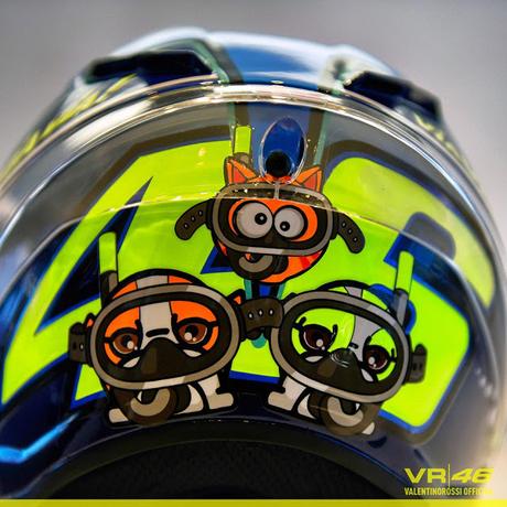 Agv PistaGP V.Rossi Misano 2015 by Drudi Performance - painted by DiD Design