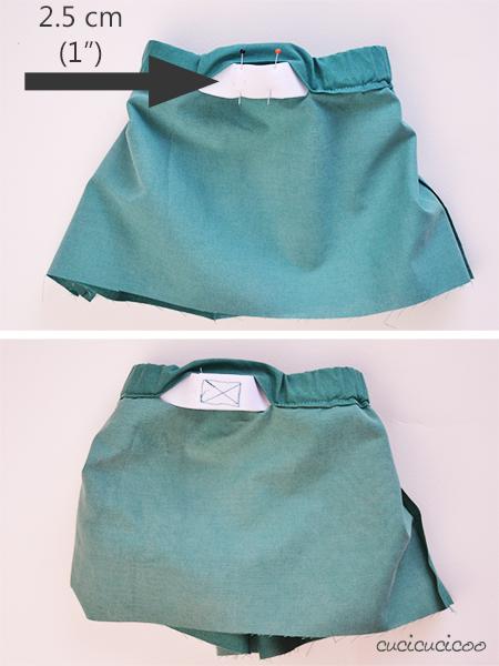 Come cucire una coulisse con elastico Come cucire una coulisse (per girovita elasticizzato). Parte della serie “Impara a Cucire a Macchina” su www.cucicucicoo.com!