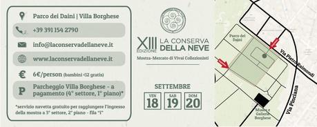 Dove sarai dal 18 al 20 Settembre? Unisciti a noi mentre #RomaRifiorisce con La Conserva della Neve! Ad-lCdN-Informazioni-Utili-51