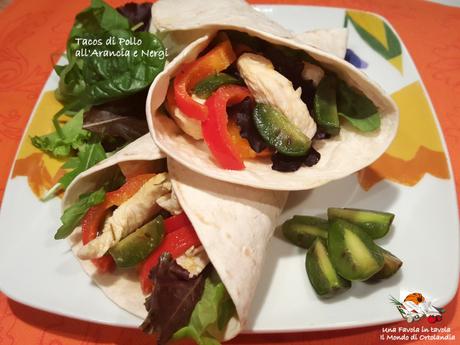 Tacos di Pollo all’Arancia e Nergi 20150910_184911
