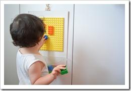 Pannello lego orizzontale fai da te Pannello lego orizzontale fai da te