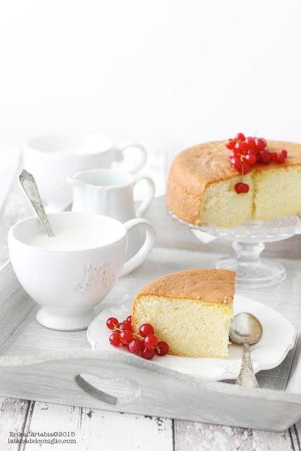 Hot milk sponge cake