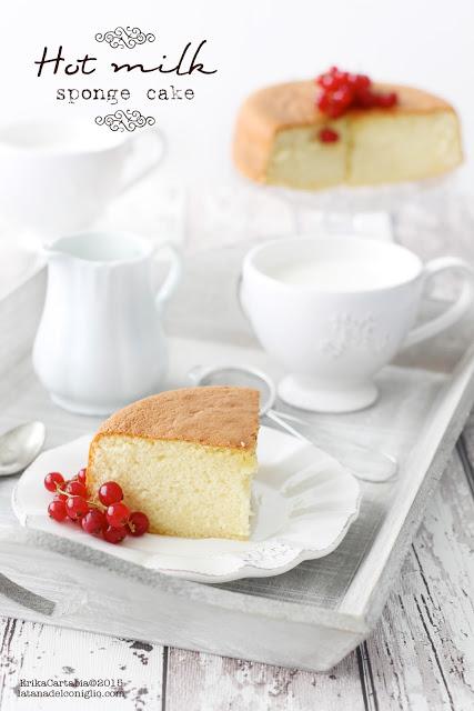 Hot milk sponge cake