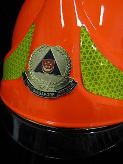 Il casco Sicor VFR Nazionale di Singapore