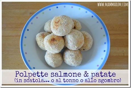 Polpette salmone e patate