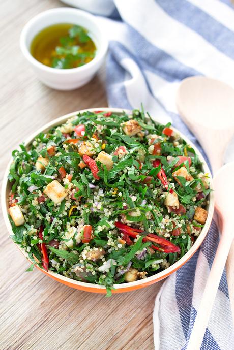 TABBOULEH DI QUINOA e TOFU | Vegan + Senza Glutine TABBOULEH DI QUINOA e TOFU | Vegan + Senza Glutine