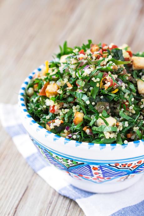 TABBOULEH DI QUINOA e TOFU | Vegan + Senza Glutine TABBOULEH DI QUINOA e TOFU | Vegan + Senza Glutine