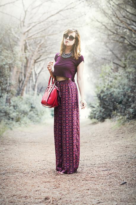 low cost look, palazzo pants