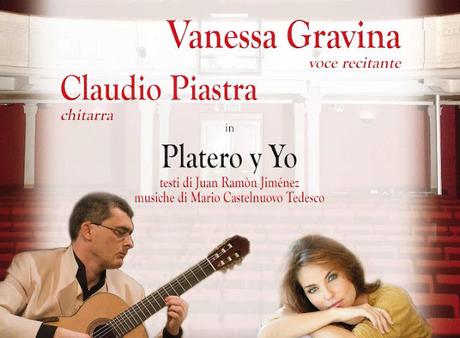 PLATERO Y YO Vanessa Gravina, voce recitante Claudio Piastra, chitarra