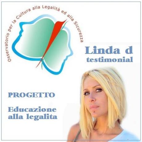Salerno 2015/16 -  Linda d testimonial del progetto  Educazione alla legalita' .