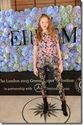 Lily Cole attends The 2015 Green Carpet Challenge by Erdem, in partnership with Mercedes-Benz (2)