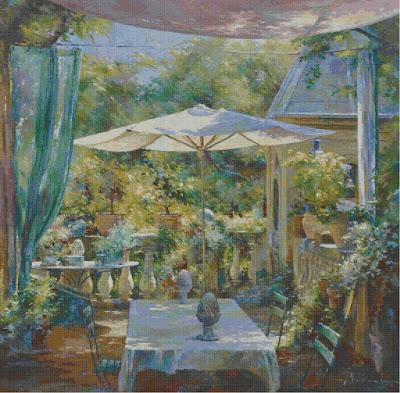 Schema a punto croce: Johan Messely : Il giardino segreto_6 Schema a punto croce: Johan Messely : Il giardino segreto_6