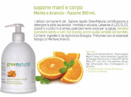 [Review] Green Natural: detergente delicato mani e corpo alla Menta e Arancio