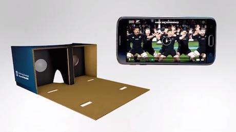 All Blacks e la Realtà Virtuale per il Campionato di Rugby #GiovedìVR