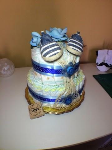 D.I.Y. // Diaper Cake o Torta di Pannolini