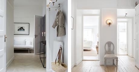 Nordic style e shabby chic per un bellissimo appartamento svedese Nordic style e shabby chic per un bellissimo appartamento svedese