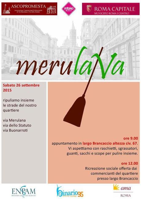 Sabato 26 settembre ripuliamo insieme via “Merulana” CPA28ulWEAAcQTI.jpg large