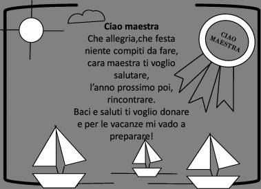 Saluti alla scuola saluti alla maestra