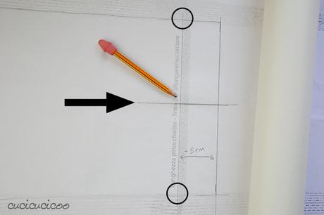 Come allungare o accorciare un cartamodello per la forma perfetta per il tuo corpo - www.cucicucicoo.com