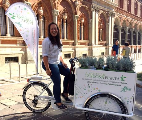 Aboca ha seminato la buona pianta: diario di una passeggiata botanica per le vie di Milano