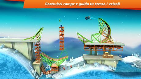 Bridge Constructor Stunts per iPhone – costruisci, corri e… Distruggi !!! arcade