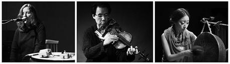 Jessika Kenney, Eyvind Kang e Hyonhee Park Jessika Kenney, Eyvind Kang e Hyonhee Park