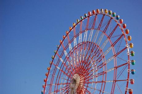 La ruota panoramica a Odaiba