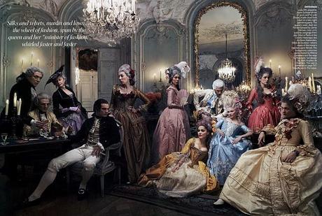 Anne Leibovitz da Vogue America del Settembre 2006 || special thanks to: Marie Antoinette