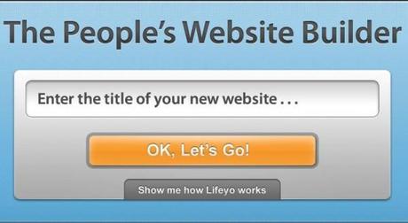 Lifeyo: crea il tuo sito web in pochi click
