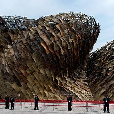 Spanish Pavilion at Shanghai Expo 2010 by EMBT