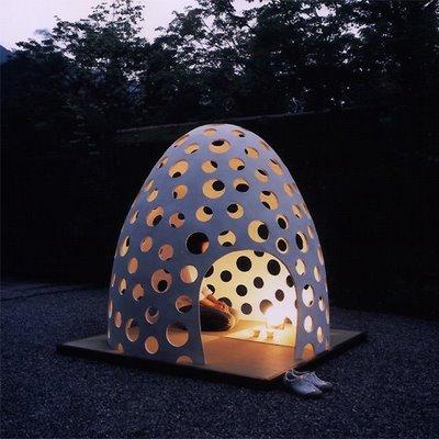 Contemporary shelter by Kazuya Morita.