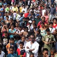 La folla al Fiji Showcase 2010