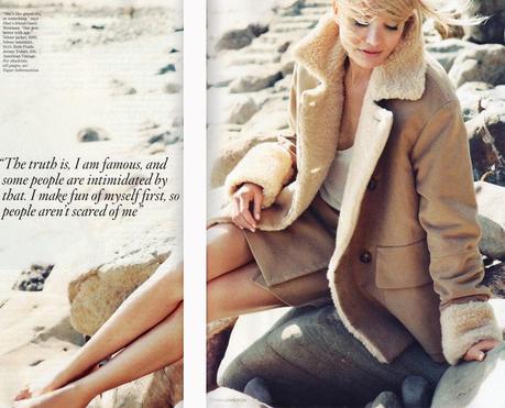 Cameron Diaz su Vogue UK July 2010