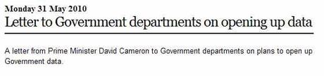 Letter-to-Government-departments-on-opening-data Gran Bretagna: Cameron annuncia l’era della trasparenza digitale