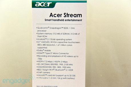 Acer Stream: un video lo mostra in anteprima