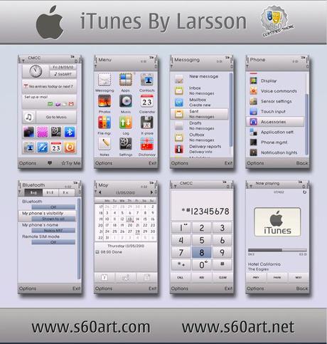 iTunes by Larsson – Temi Gratis Symbian e Nokia