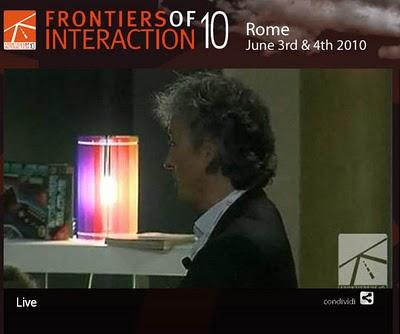 LE LAMPADE TURBINA@FRONTIERS OF INTERACTION 10