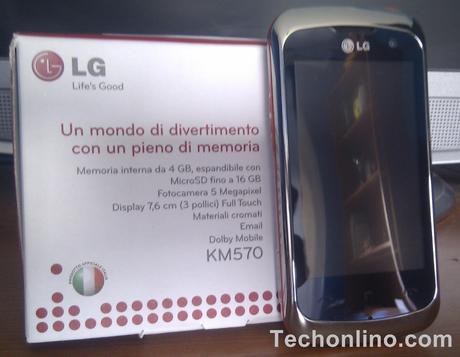 Recensione: LG Surf 4GB (KM570) by Techonlino.com