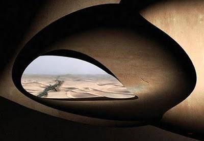 Un batterio che trasforma la sabbia creando strutture nel deserto...