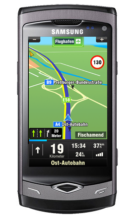 Sygic Mobile Maps on Samsung Wave4