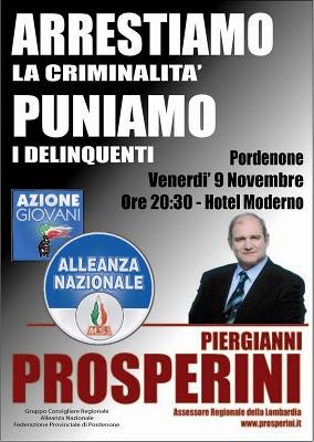 Prosperini: la forza della coerenza!!! Un ex della legione straniera che non riesce a suicidarsi...