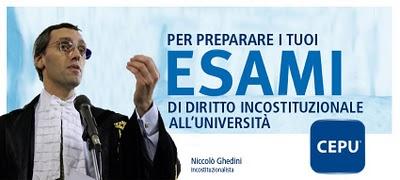 Niccolò Ghedini: nuovo testimonial per il CEPU