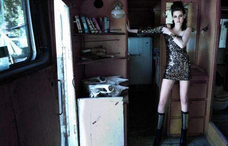 Kristen Stewart fotografata da Yu Tsai per Flaunt Magazine Spring Summer 2010