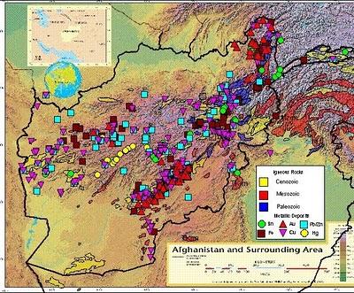 minerali afghanistan