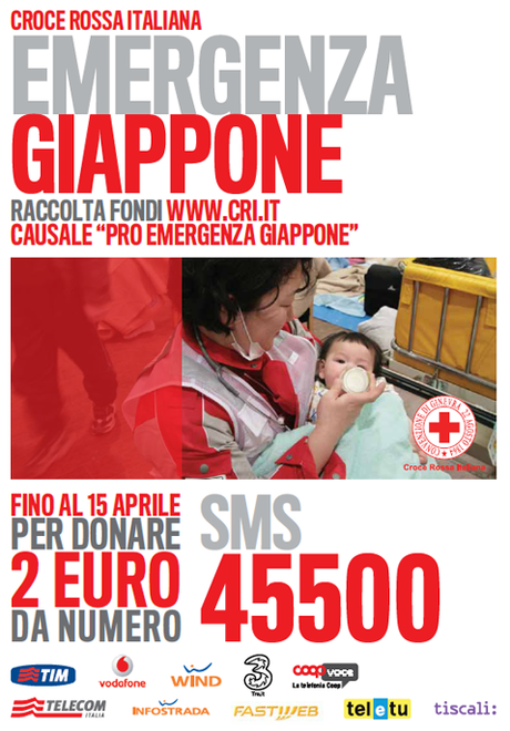 CRI Donare emergenza Giappone