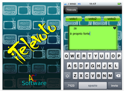 iTelevoto: Televota le tue trasmissioni televisive o radiofoniche preferite. Vota i tuoi beniamini!!! Con il tuo iPhone